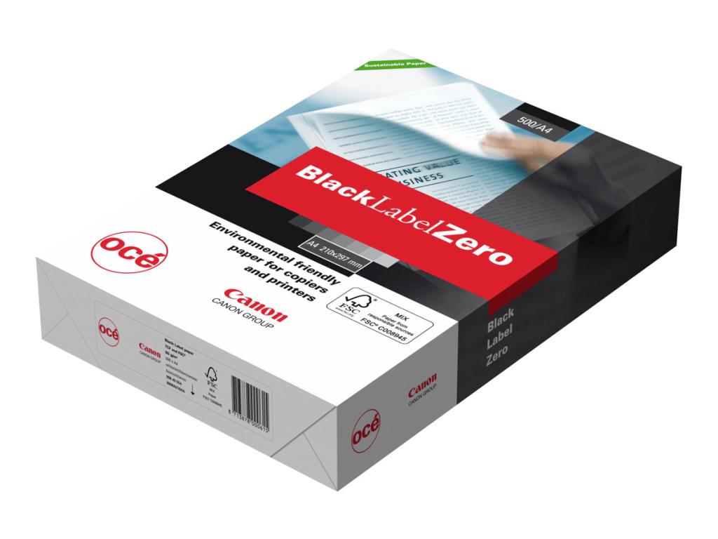 Image CANON Black Label Zero Papier, A4, 5x500 Blatt 80g klimaneutral im Karton