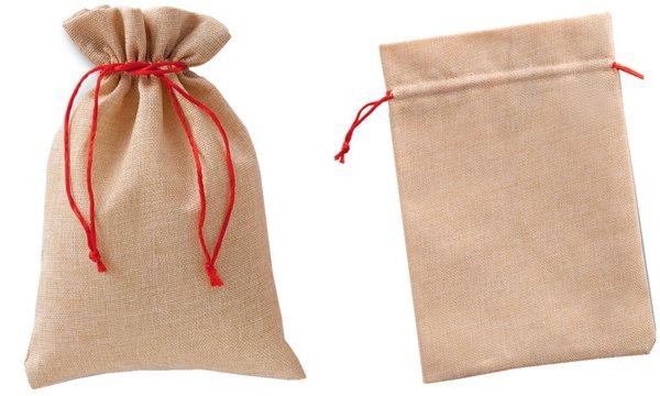 Image folia Beutel in Juteoptik, (B)170 x (H)250 mm, natur (57905853)