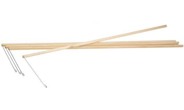 Image folia Laternenstab, aus Holz, Länge : 600 mm (57905143)