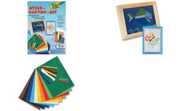 Image folia Stickkarton-Set, 175 x 245 mm , 300 g/qm, 25-teilig (57905039)