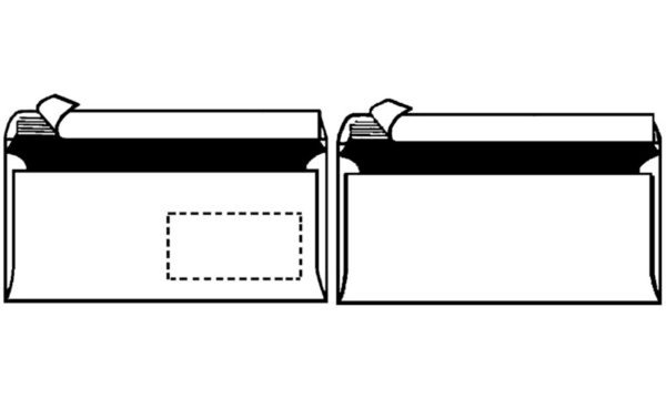 Image herlitz Briefumschlag, DIN C6, ohne Fenster, weiß (10419299)
