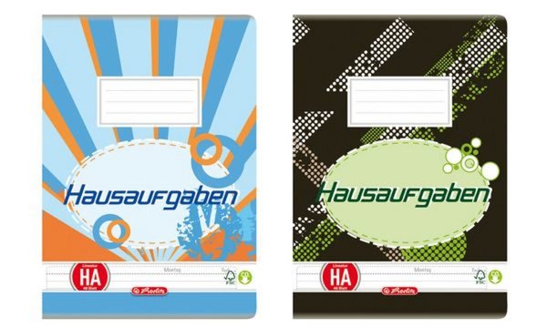 Image herlitz Hausaufgabenheft x.book, DI N A5, 80 g/qm, 48 Blatt (201509)