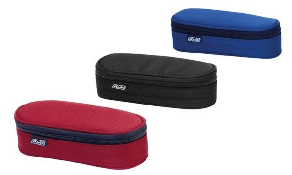 Image herlitz Schlamper-Etui, aus Nylon, blau (11415916)