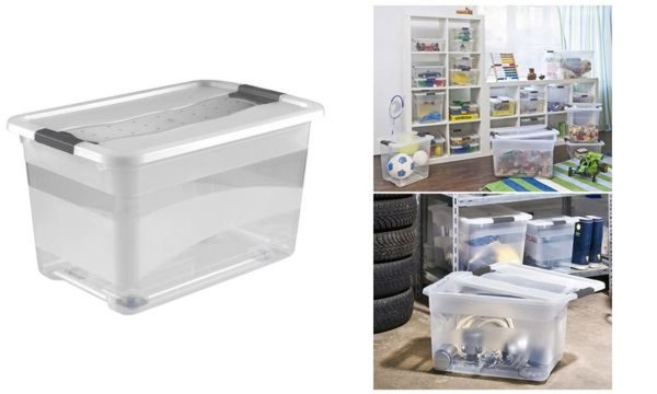 Image keeeper Aufbewahrungsbox konrad, mit Rollen, 52 Liter (6440006)