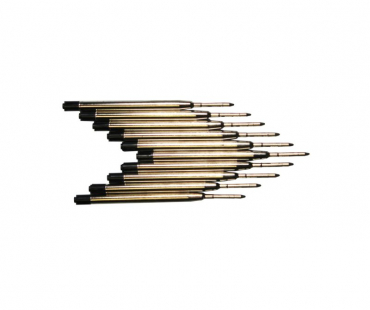 Image Großraum- Kugelschreiberminen schwarz - 10 Stück