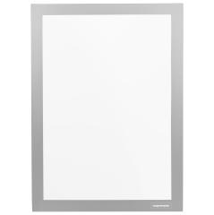 Image magnetofix Info-Rahmen selbstklebend, 2 Stück (A6, silber)