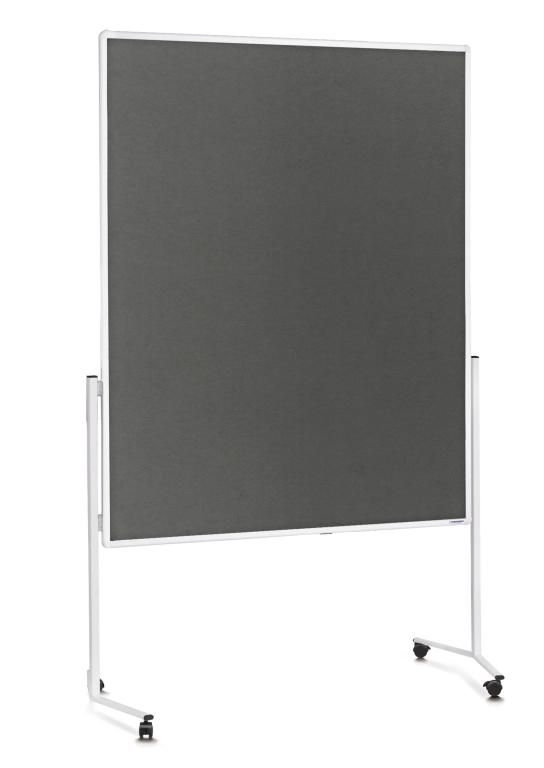 Image magnetoplan Moderationstafel, (B)1.200 x (H)1.500 mm, grau