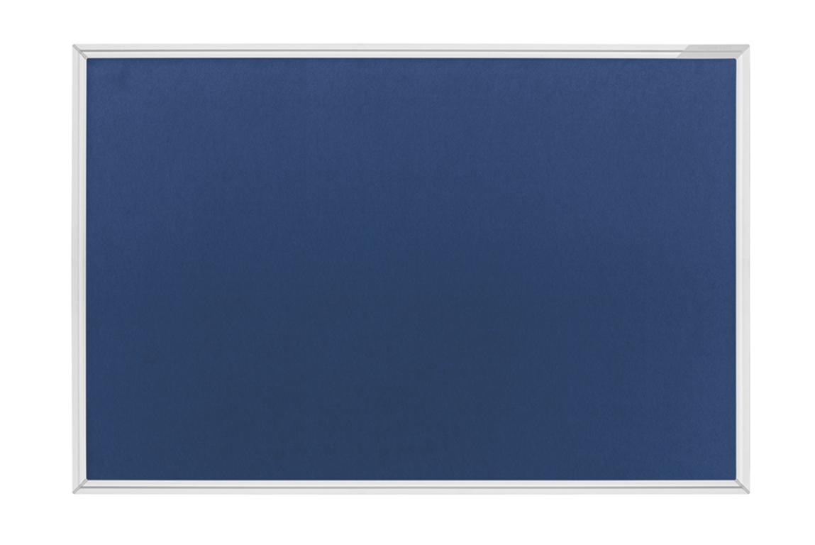 Image magnetoplan Pinnwand 120,0 x 90,0 cm Textil blau