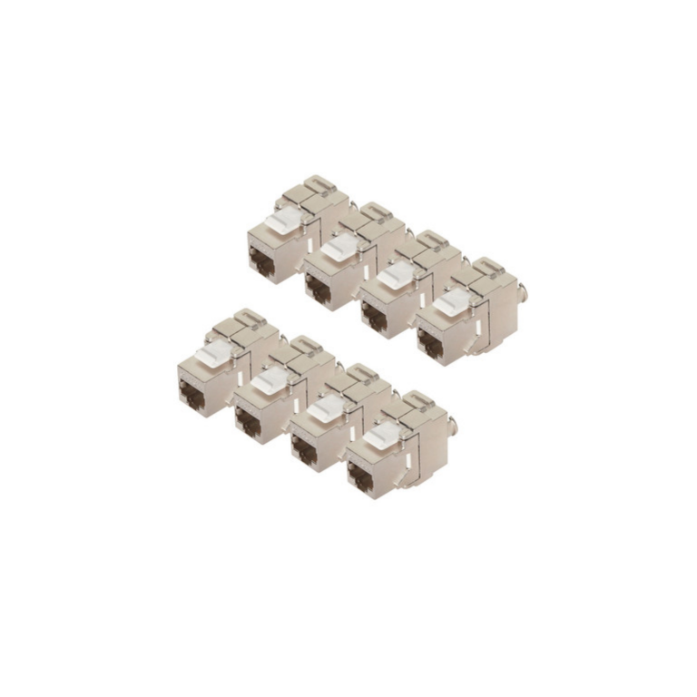 Image S-CONN shiverpeaks Keystone Cat.6a 500 MHz vollgeschirmt (VE8)