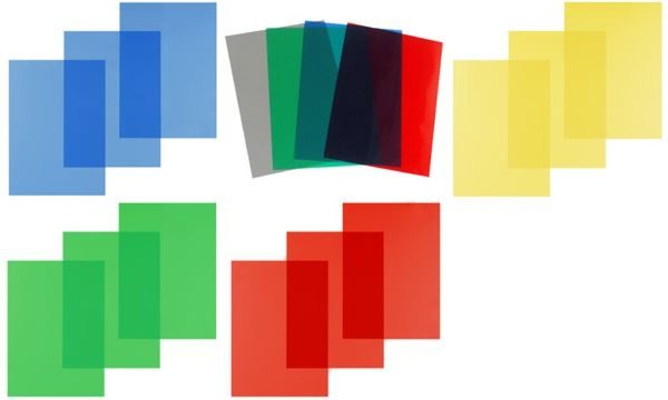 Image pavo Einbanddeckel, DIN A4, PVC, gr ün transparent, 0,20 mm (7300096)