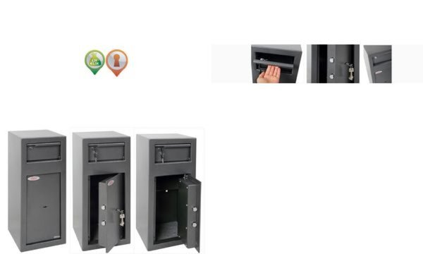 Image phoenix Einwurf-Tresor SS0992K, gra phit grau (71300289)