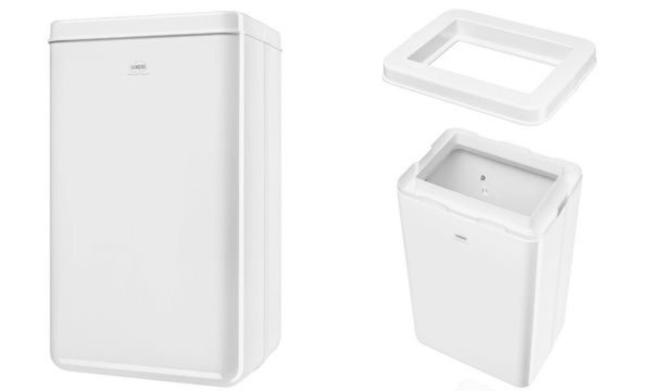 Image satino by wepa Abfallbehälter, 50 L iter, weiß (6420766)