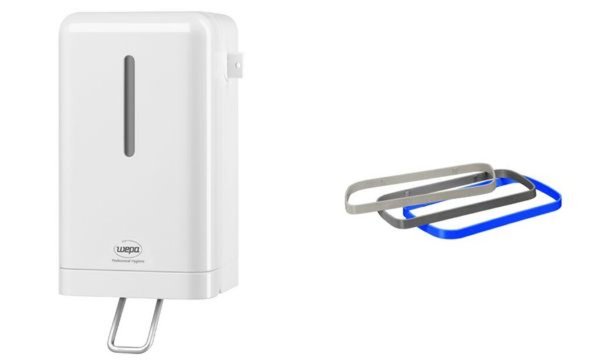 Image satino by wepa Pump-Seifenspender M ini, weiß (6420776)