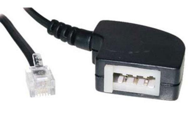 Image shiverpeaks BASIC-S Telefon-Adapter kabel, RJ11 Stecker (22225529)