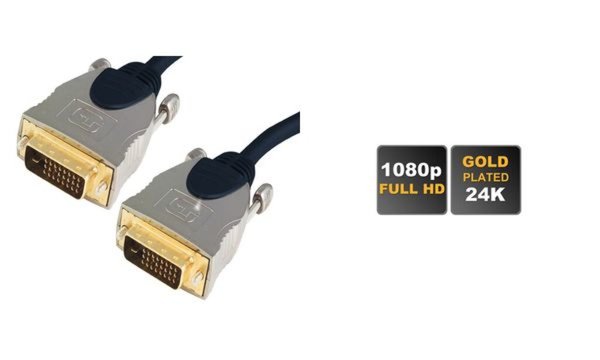 Image shiverpeaks PROFESSIONAL DVI Kabel, DVI-D 24+1 Stecker (22224644)