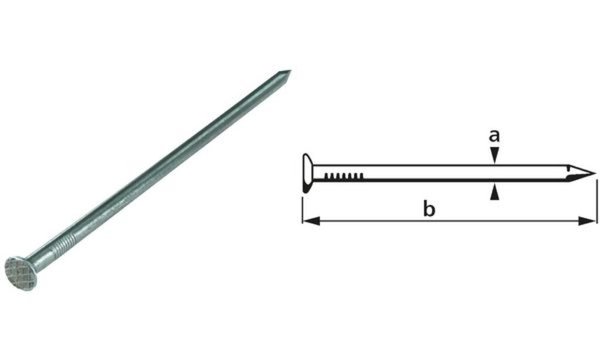 Image suki. Drahtstift, Senkkopf, 1,6 x 3 0 mm, blank, 400 g (11660046)