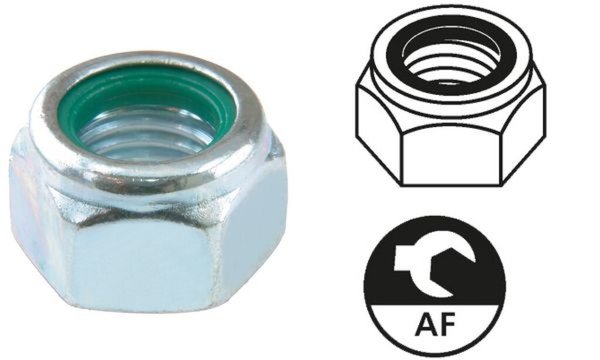 Image suki. Sicherungsmutter, M6 , PH2, m it Nylonring, 200 Stück (11660431)