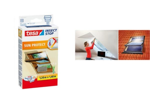 Image tesa Fliegengitter mit Sonnenschutz für Dachfenster (8755924)