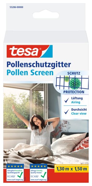 Image tesa Pollenschutzgitter, 1,30 x 1,50 m, anthrazit