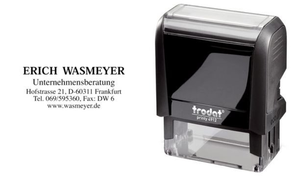 Image trodat Textstempelautomat Printy 49 12 4.0, blau (62515769)