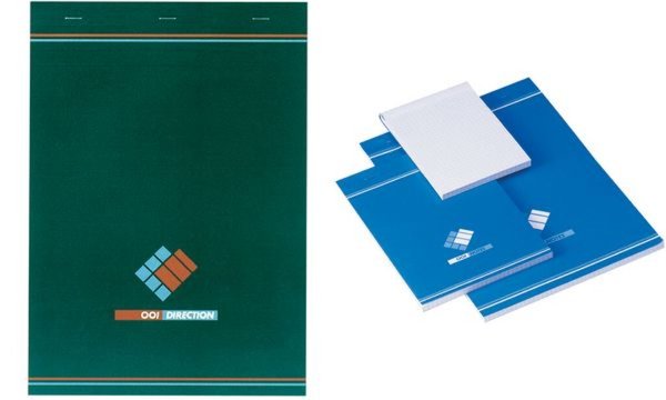 001BLOC Notizblock 001, kariert, Ma ße: (B)148 x (H)210 mm (332183800)