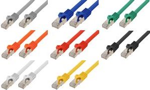 SHIVERPEAKS BASIC-S - RJ-45 - RJ-45 - Männlich/männlich - Gold - Cat.7 Rohkabel