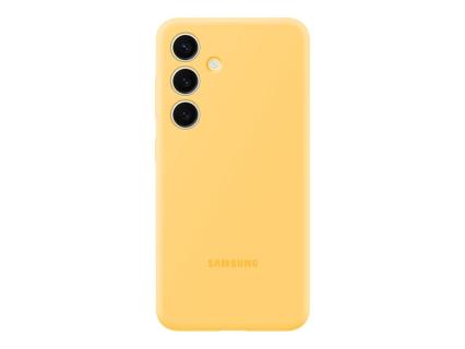 SAMSUNG Silicone Case Galaxy S24 gelb