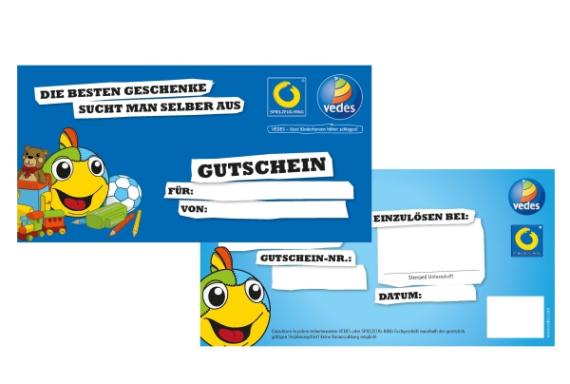 100 V/SR VEDI Kinder-Gutscheine