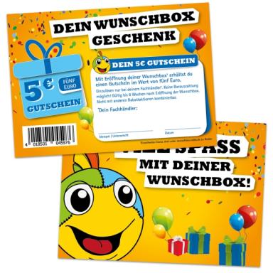50 Wunschbox 5 Euro Gutschein neutral