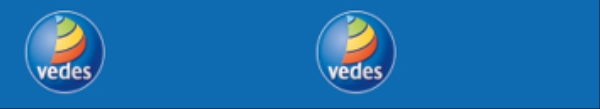 Regalstreifen 1250x37mm ''VEDES Logo''