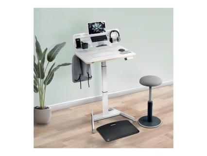 LEITZ Sitz-Steh-Schreibtisch Ergo, weiß, elektrisch