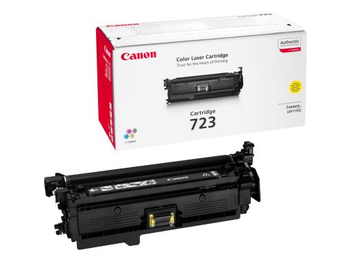 CANON 723 Y - Gelb - Original - Tonerpatrone - für i-SENSYS LBP7750Cdn (2641B01