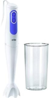 BRAUN MQ 3000 Smoothie Pürierstab 0.6l 700W Blau - Weiß Mixer (MQ 3000)