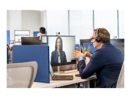 HP Poly Voyager 4320 Microsoft Teams Certified Headset +BT700 Dongle +Charging 