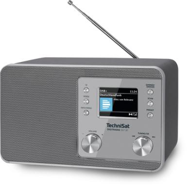 TECHNISAT DIGITRADIO 307 BT Tischradio DAB, DAB+, UKW AUX, Bluetooth® Weckfunkt