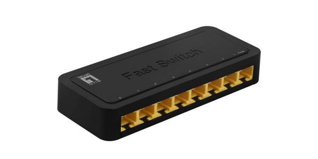 LEVELONE Switch  8x FE FEU-0812                   Kunststoff