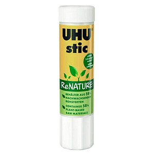 UHU Klebestift stic ReNature, lösemittelfrei, 8,2 g