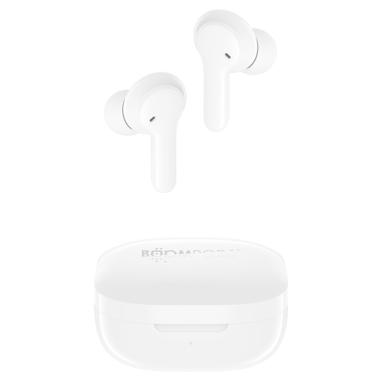 BOOMPODS LTD. Boompods Bassline Compact In Ear Kopfhörer Bluetooth® Weiß Headse
