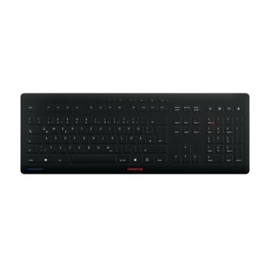 CHERRY Keyboard STREAM PROTECT WIRELESS [DE] black +++ mit hochwertiger Schutzm