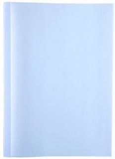 Thermobindemappen ledergenarbt weiß 1,5 mm - 100 Stück