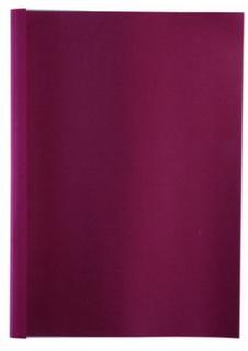 Thermobindemappen leinengeprägt d.rot 6,0 mm - 100 Stück