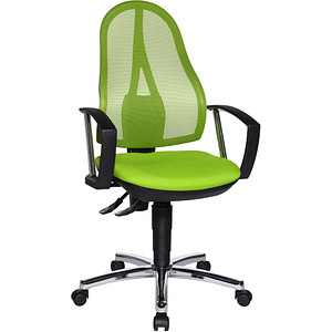 TOPSTAR BÜRODREHSTUHL OPEN POINT GRÜN. (G05/B92)