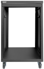 DIGITUS 19" Universal-Gestell, mit Rollen, 16HE, schwarz