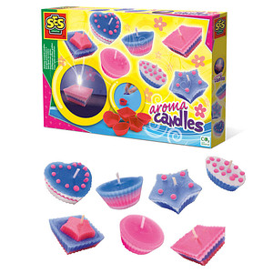 SES Creative® Wachsgießen-Set Duftkerze mehrfarbig