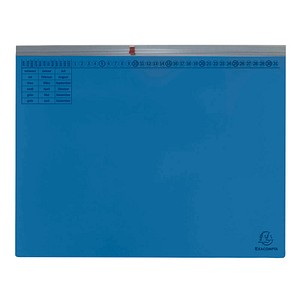 25 Exacompta Hängehefter Exaflex Karton blau 1 x Amtsheftung