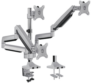LOGILINK 3-Fach Alu Monitorhalterung 13"-32" 7kg Tragkraft