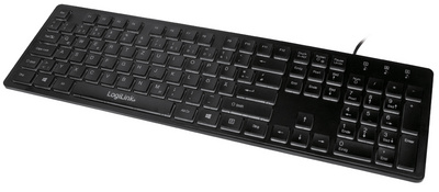LOGILINK Beleuchtete Tastatur LogiLink, USB 1.1,LED Regenbogenbeleuch