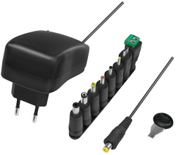 LOGILINK Universalnetzteil mit USB-Port, 34W