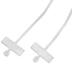 LOGILINK Kabelbinder mit Beschriftungsfeld 100 St,100x2,5mm.