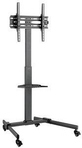 LOGILINK Display cart, 32"-55", height adjustable, black